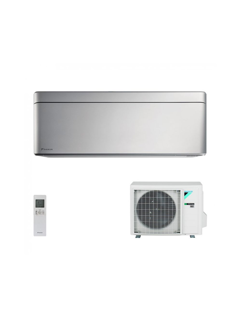 Daikin Stylish Silver Ftxa25bs 9000 Btuh Inverter Instarom 8407