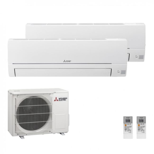 Mitsubishi Electric MXZ-2HA50 MultiSplit + 1xMSZ-DW25VF + 1xMSZ-DW35VF