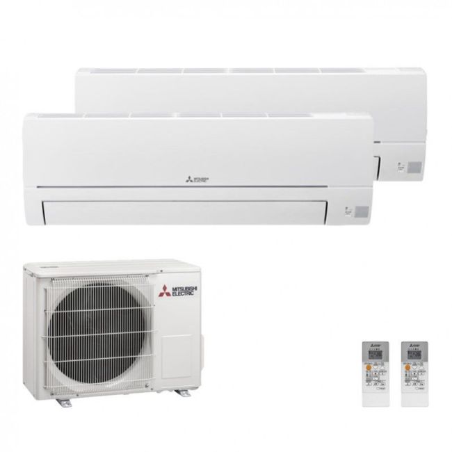 Mitsubishi Electric MXZ-2HA40 Multisplit + 1xMSZ-HR25VFK + 1xMSZ-HR35VFK