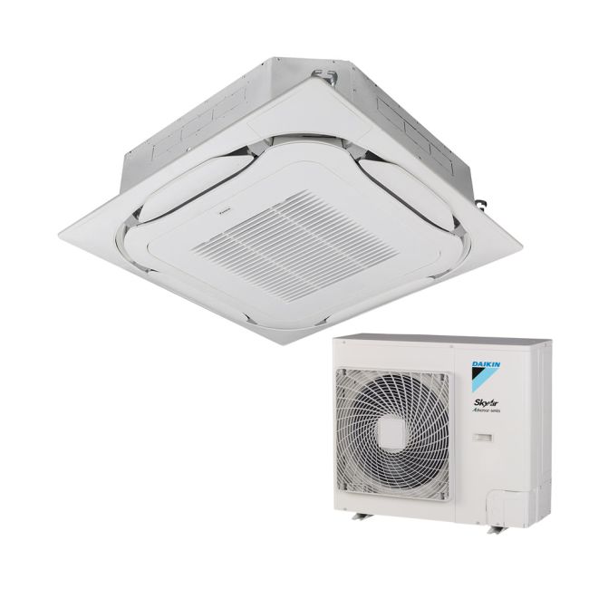 Daikin Sky Air ALPHA Series Round flow cassette FCAG125B+RZAG125NY1 3Phase 42000 Btu/h