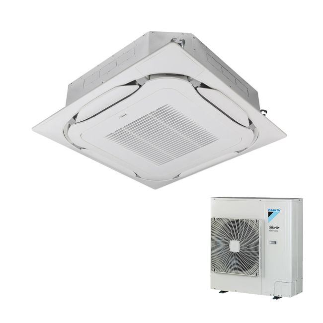 Daikin Sky Air Active-series Round flow cassette FCAG140B+AZAS140MY 3Phase 48000 Btu/h