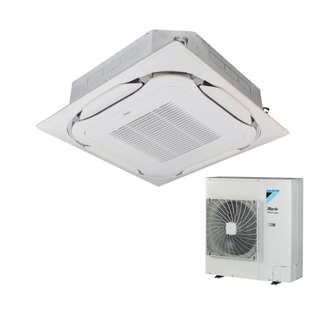 Daikin Ceiling Cassette FCAG125B+RZASG125MY1 (3-phase) Sky Air Alpha series with round flow cassette 