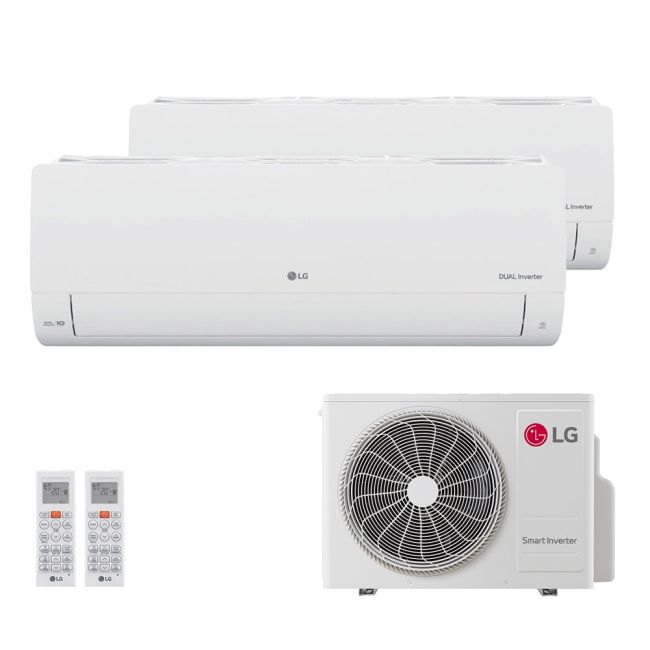 LG Multisplit MU2R17 + DUALCOOL EZ09CY + EZ09CY