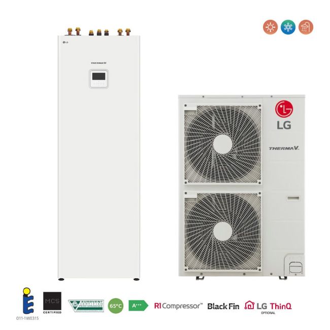 LG Therma V R410A Split IWT KIT HU141MA.U33 + HN1616T.NB0 14kW 1Phase