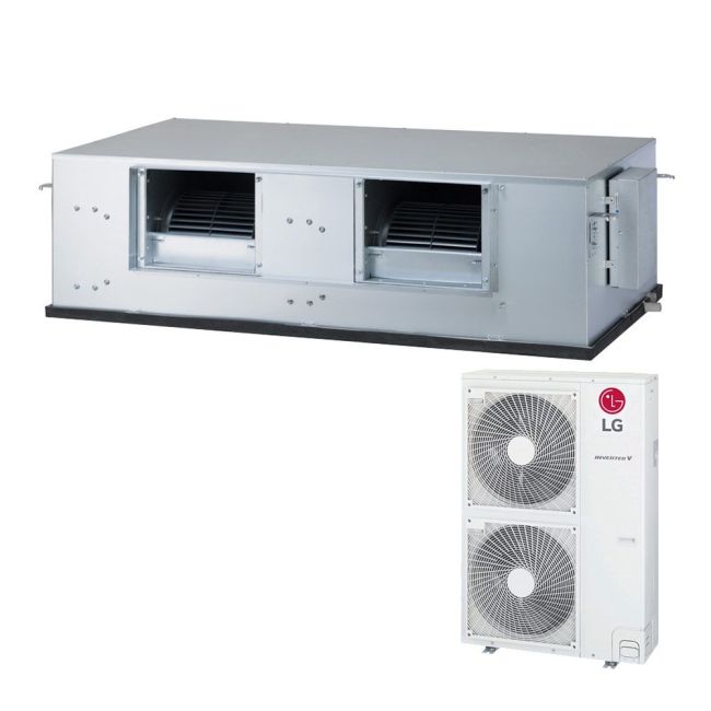 LG Ceiling Concealed Duct UB250+UU250W Standard Inverter High Static 85000 Btu/h