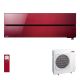 Mitsubishi Electric Kirigamine Style Ruby Red MSZ-LN60VG2R+MUZ-LN60VG2 21000 Btu/h Inverter Wi-Fi