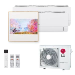 LG Multisplit MU4R25 + ARTCOOL Gallery Premium A12GA2 + Special W EZ09CSN + EZ09CSN