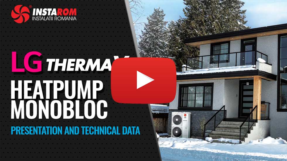 Lg Therma V heat pumps Monobloc
